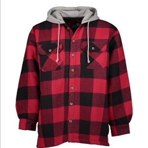 NWT Canyon Guide Outfitters XLT Plaid Hoodie
